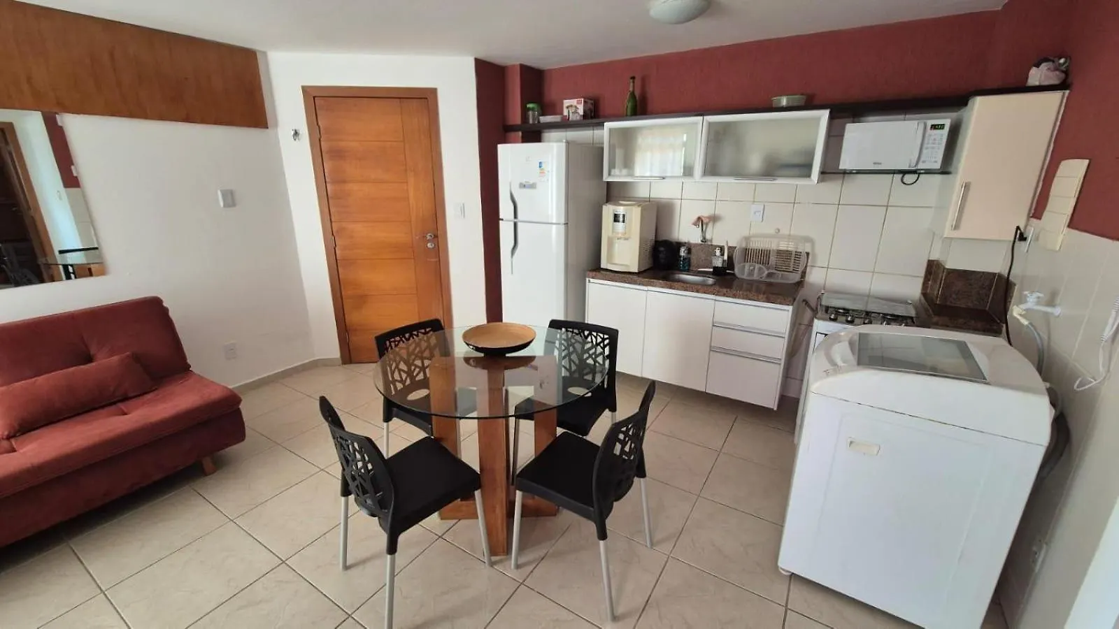 Manhatan Flat Com 1 Quarto, Cozinha E Sala ナタール